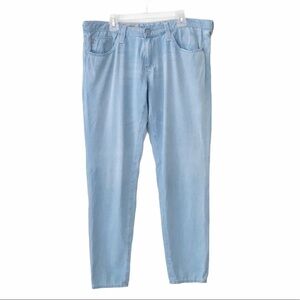 Ag Adriano Goldschmied Light Blue Super Skinny Legging Ankle Contour 360 Jeans